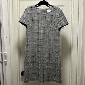 Calvin Klein plaid dress size 10